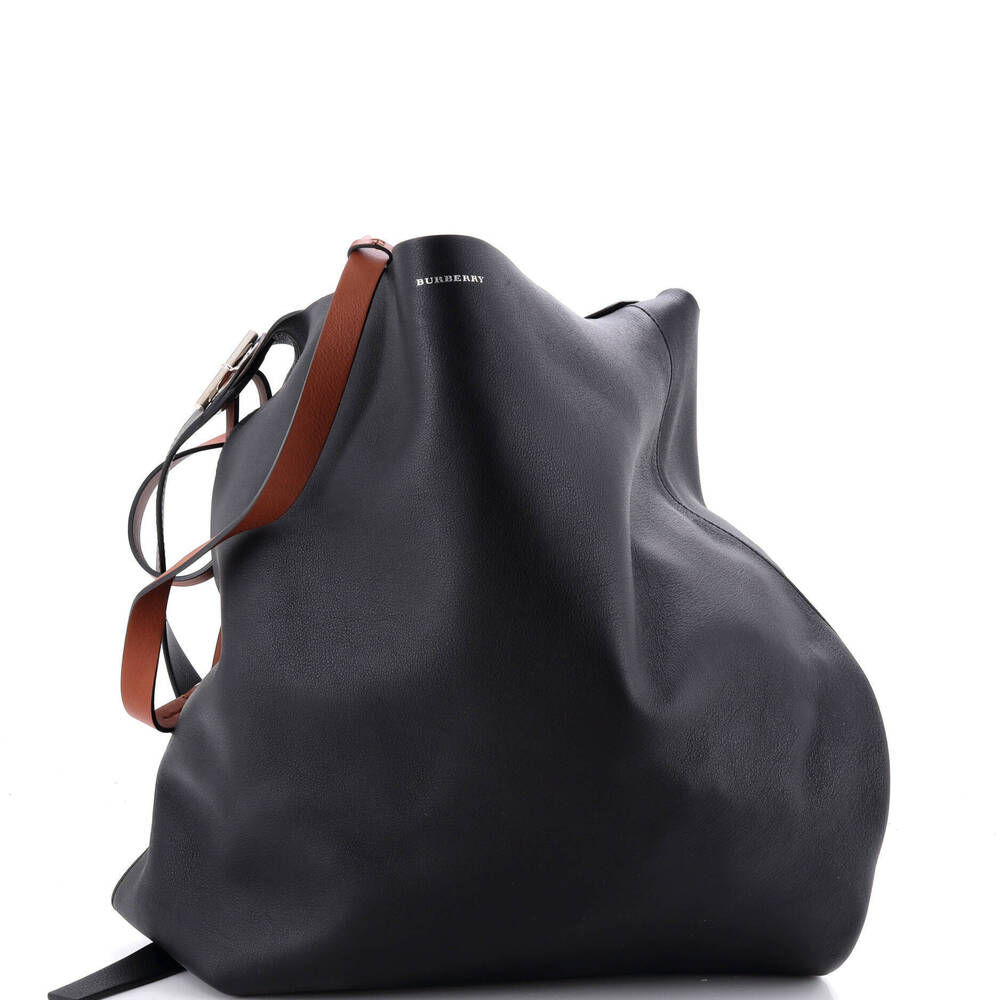 Burberry Medium Grommet Hobo Leather